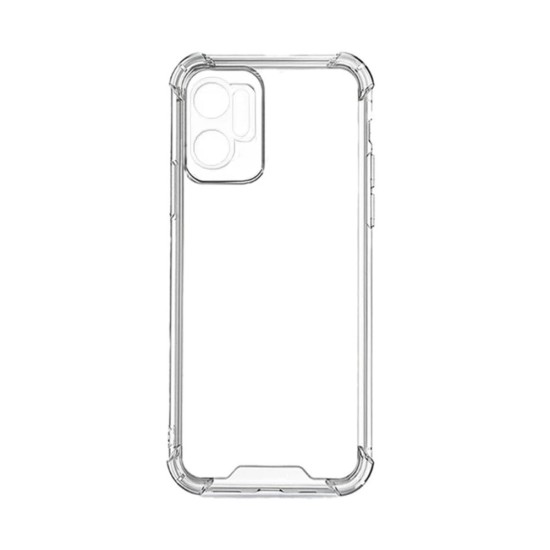 Silicone Hard Corners Case for Oppo Realme 9i Transparent